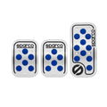 Pedales SParco Aluminio Goma SPC406 Azul