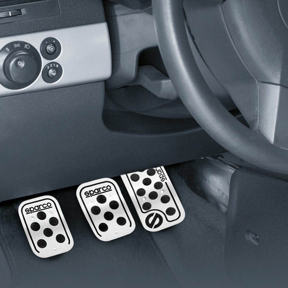 Set de Pedales SParco Aluminio Goma SPC406