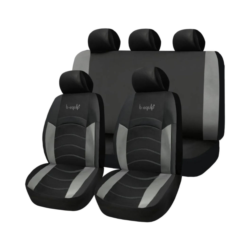 SET DE FUNDAS ASIENTOS B-EQUIP PVC COMPLETO
