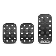Set de Pedales Sparco Aluminio C/Goma Spc0401