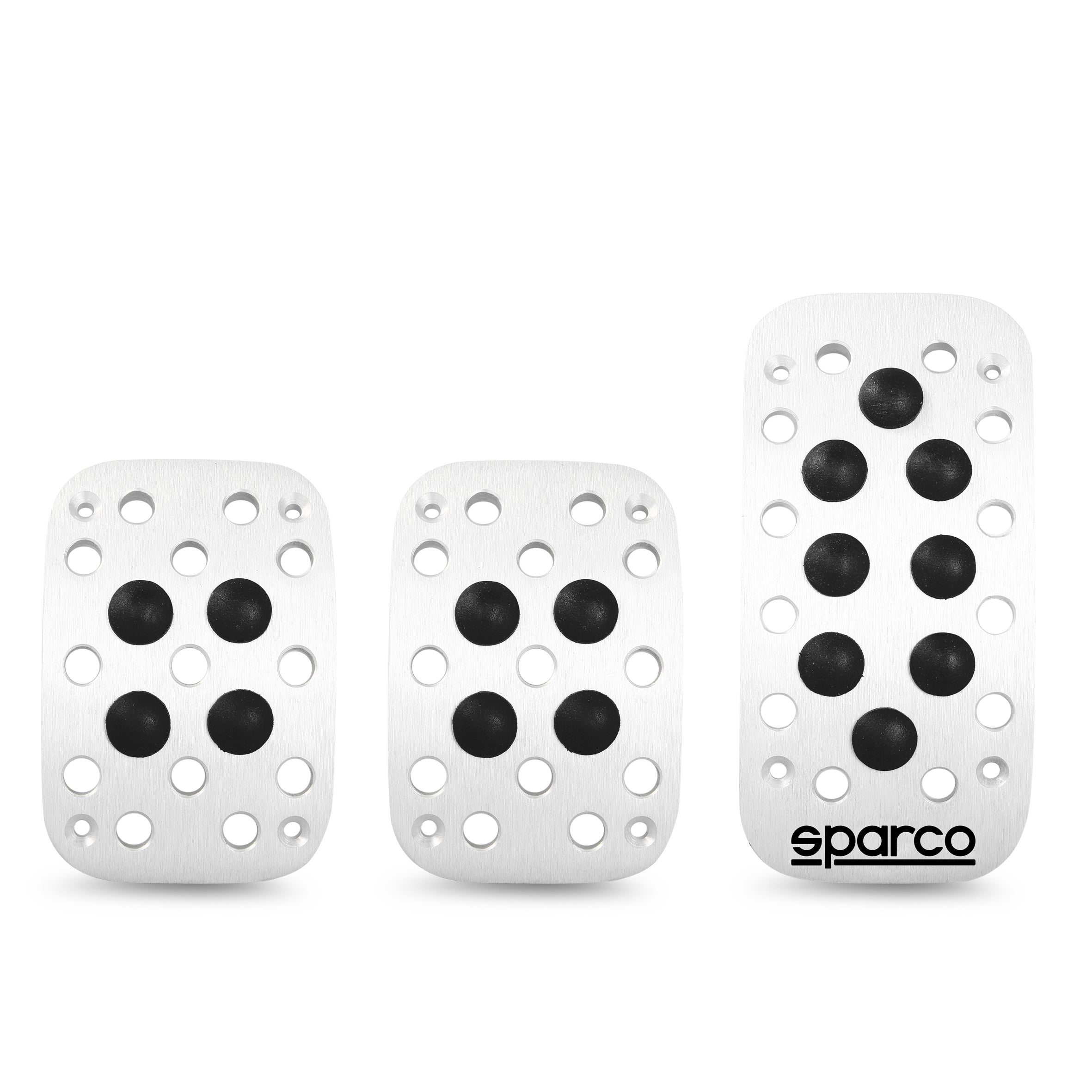 Set de Pedales Sparco Aluminio C/Goma Spc0409