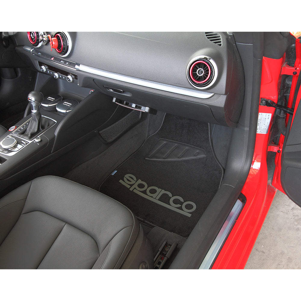 Piso Sparco Alfombra Jebe 4 pcs Sc1902A