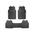 Piso Sparco Jebe Pesado 3 Pcs Spf500 Gris