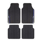 Piso Sparco Jebe Pesado 4 Pcs Spf507
