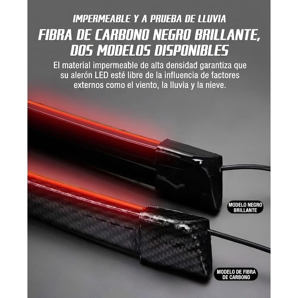 SPOILER FIBRA LED UNIVERSAL 120CM 12V DIRECCIONALES