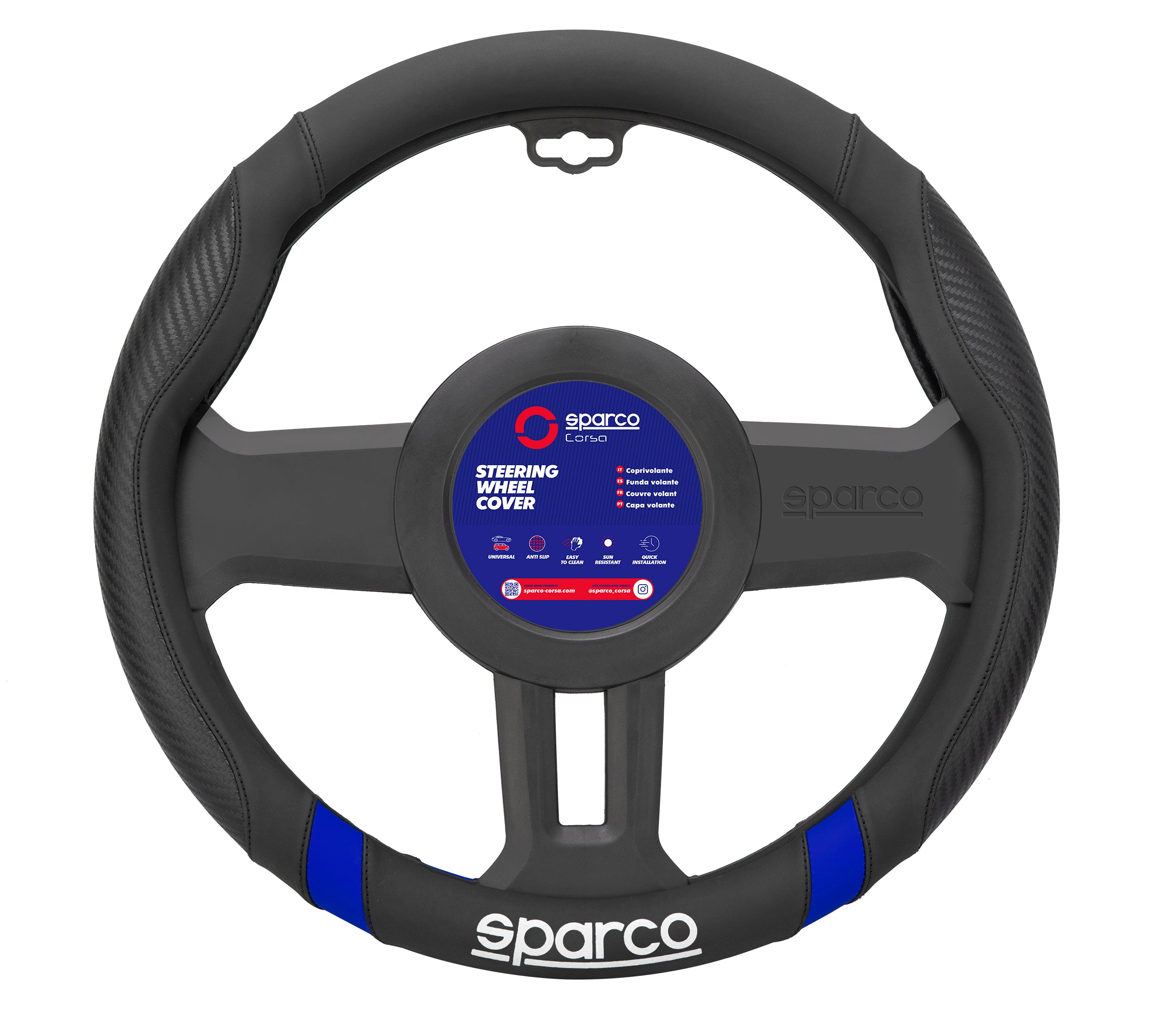 Funda de Timon Sparco Fibra Sps132