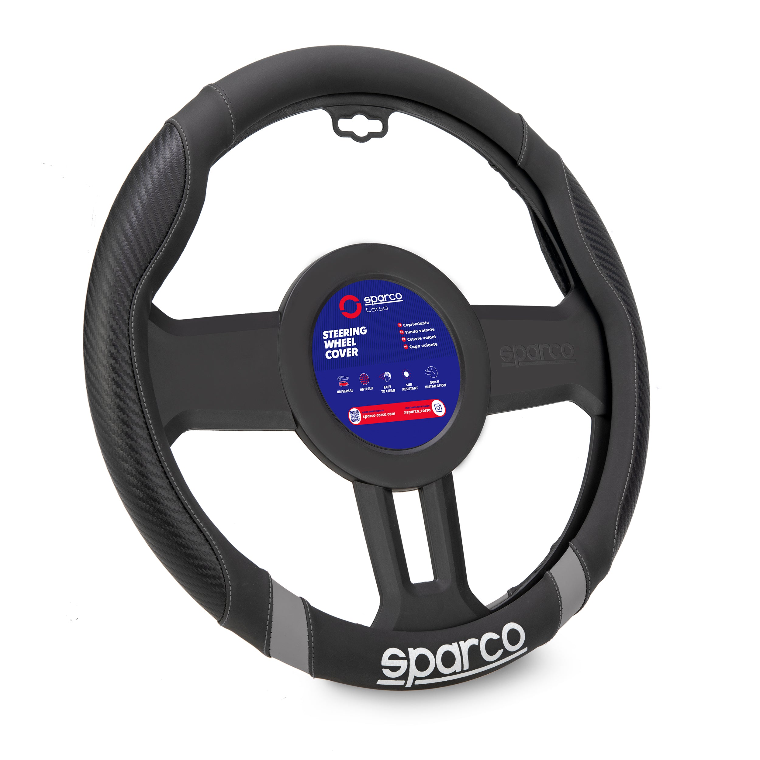 Funda de Timon Sparco Fibra Sps132