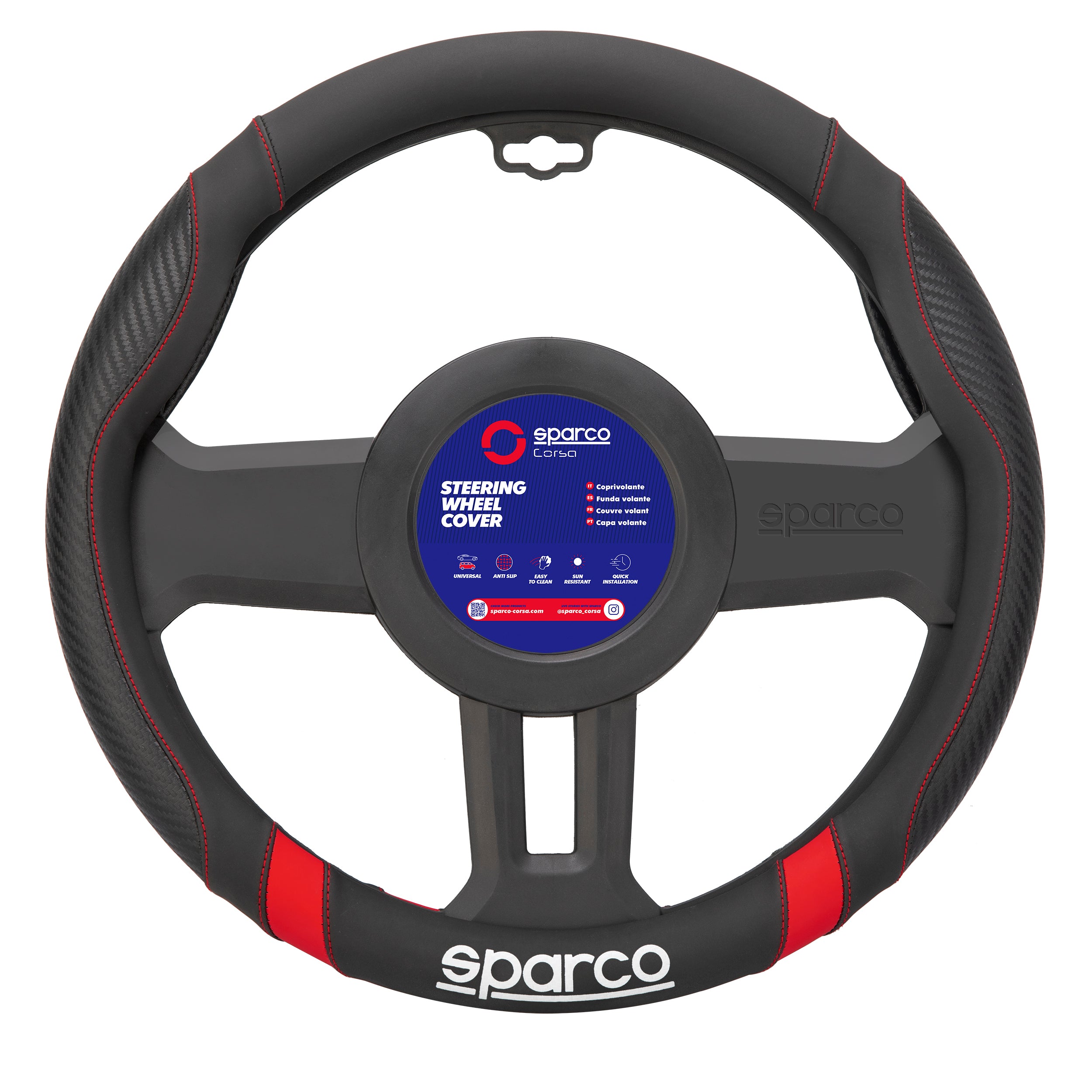 Funda de Timon Sparco Fibra Sps132