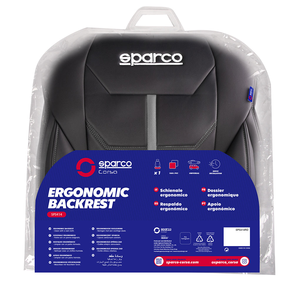 Cobertor Asiento Sparco Premium 3D Sps414