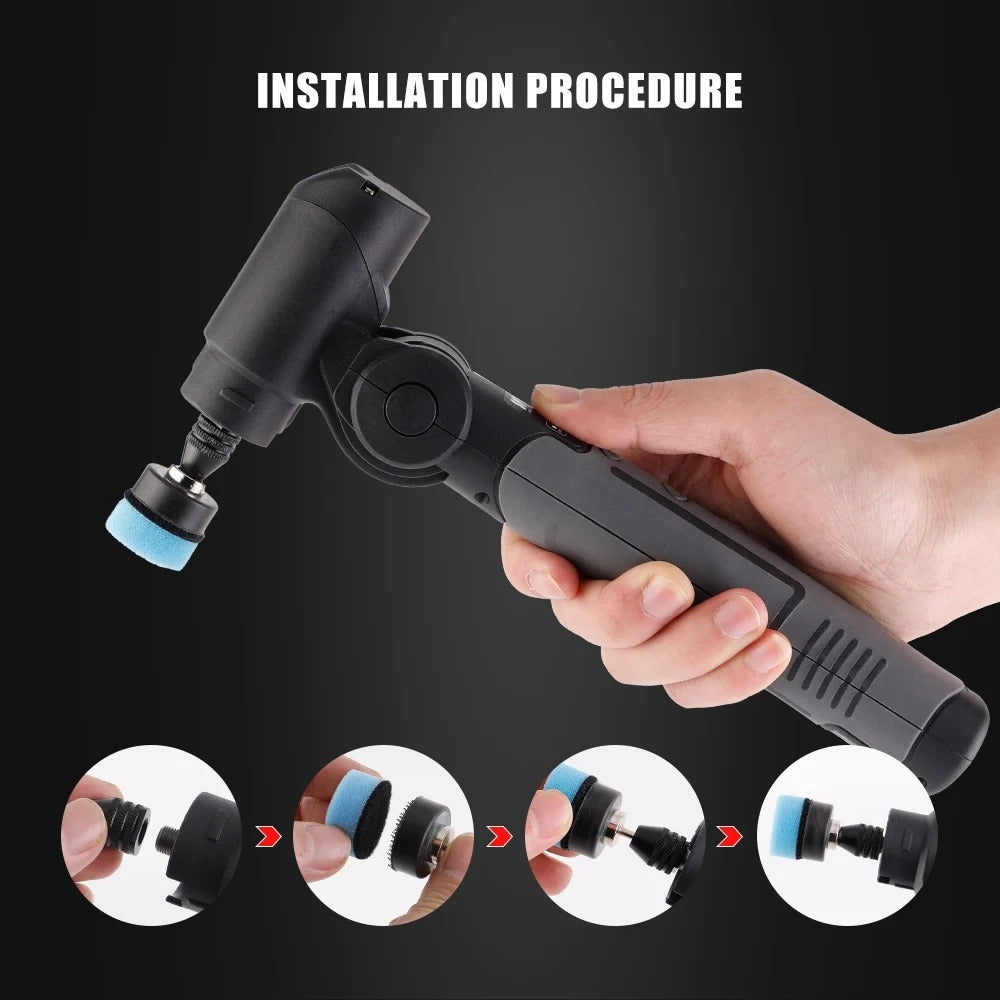 Mini Pulidora Spta 360° Recargable