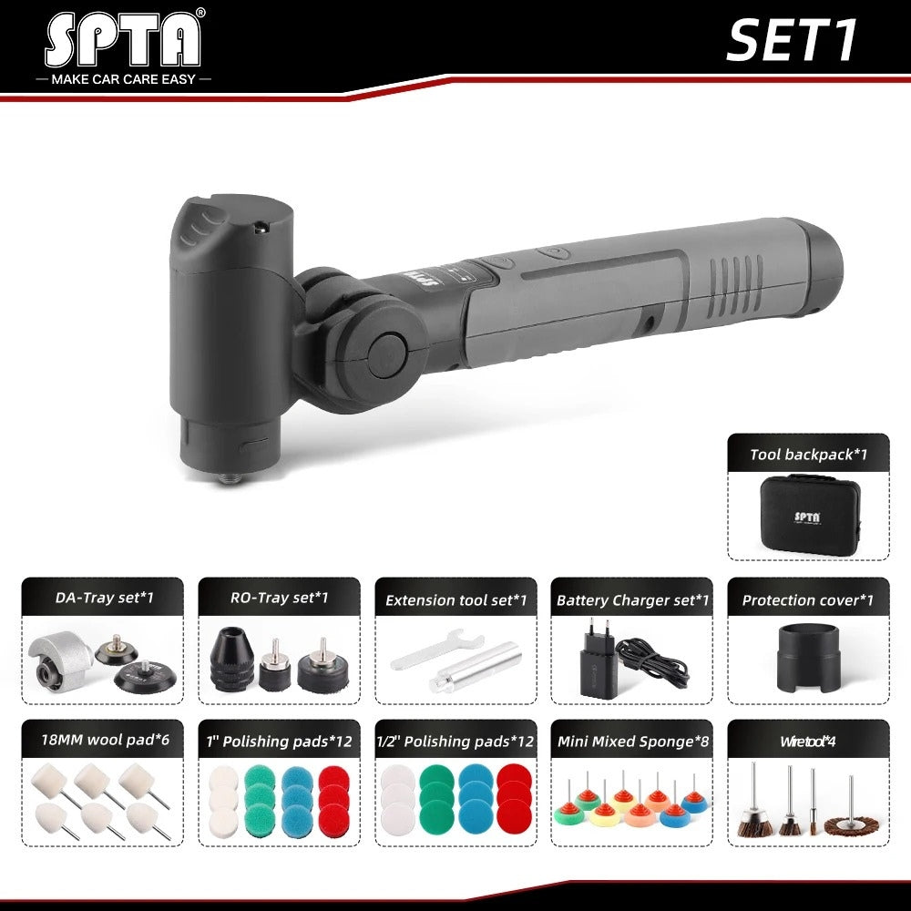 Mini Pulidora Spta 360° Recargable