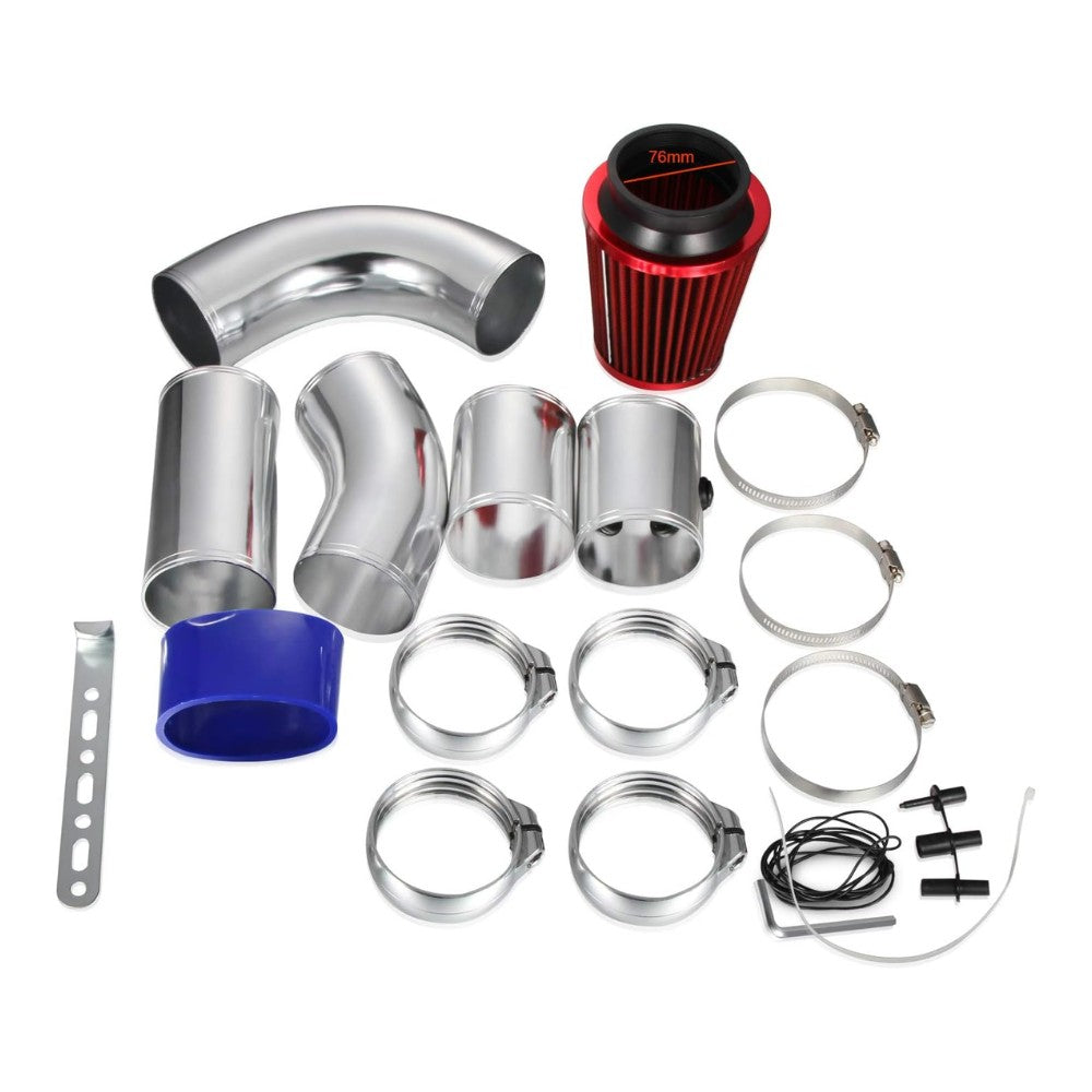 Intake Universal Filtro Aire 3 Pulgadas con Filtro Aire