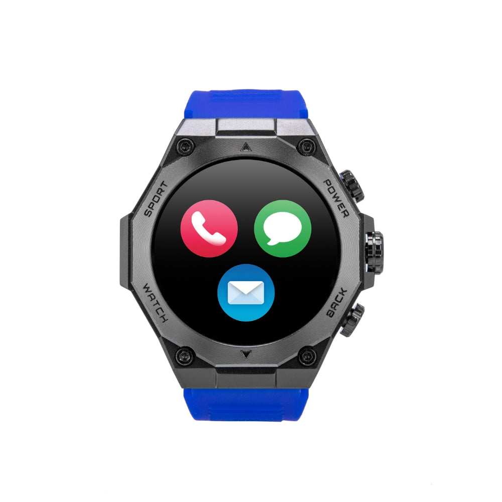 Smartwatch Sparco Xplorer Amoled Azul Negro