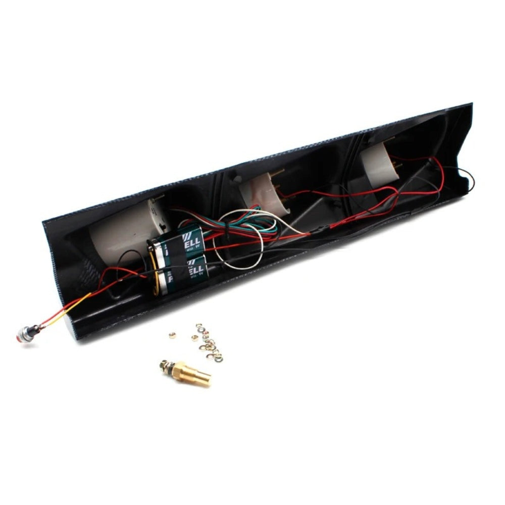 Soporte Universal de Tres Orificios Fibra de Carbono 52mm