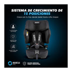 Silla De Auto Bebé Isofix Top Tether 5 Puntas