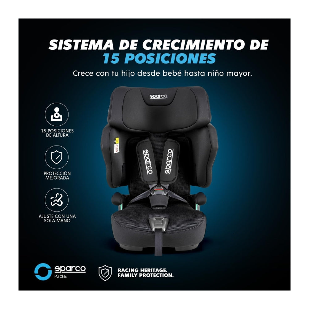 Silla De Auto Bebé Isofix Top Tether 5 Puntas