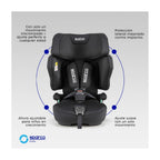Silla De Auto Bebé Isofix Top Tether 5 Puntas