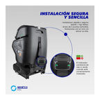Silla De Auto Bebé Isofix Top Tether 5 Puntas