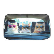 TAPASOL GATOS CON LENTES 138CM
