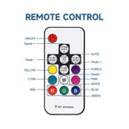 Tira LED RGB DRL 60cm con Control Remoto para Auto y Moto