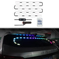 TIRA LED RGB PARABRISA TRASERO CONTROL REMOTO
