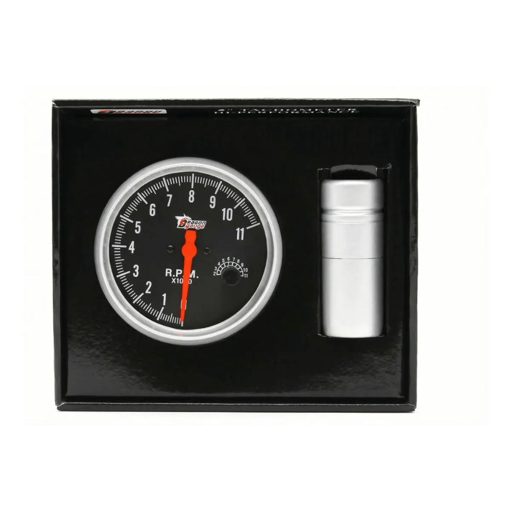Tacómetro Dragon Gauge 5 Pulgadas Rpm 12V