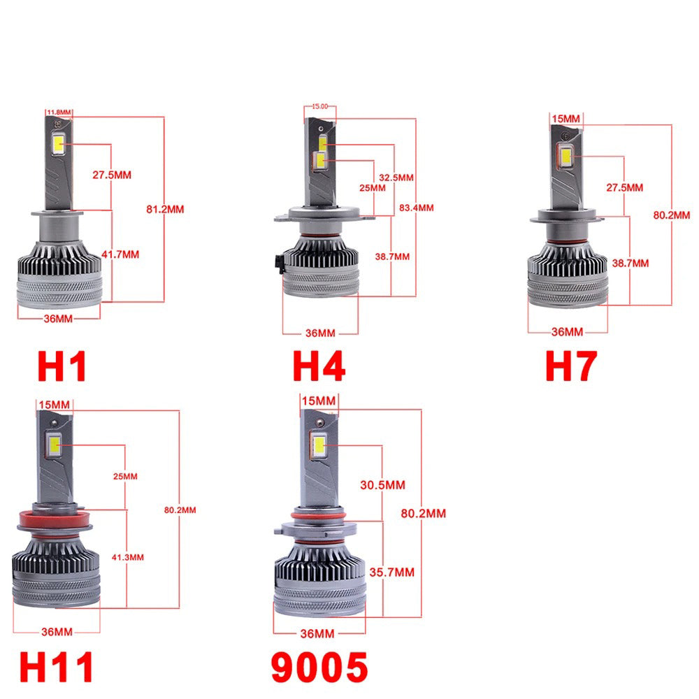 FOCOS H4 LED X-TREME P90 PRO 100W 16,000 LM