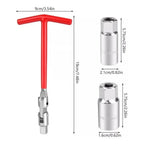 Llave Herramienta Extractor Saca Bujias Con Dados 16mm 21mm