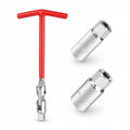 Llave Herramienta Extractor Saca Bujias Con Dados 16mm 21mm