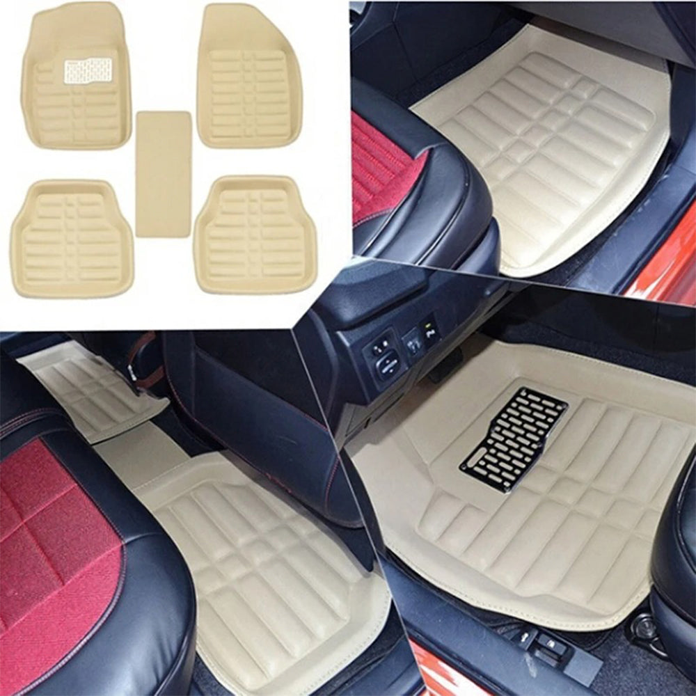 Piso Bandeja Eco Cuero 5 Pcs Auto Pvc