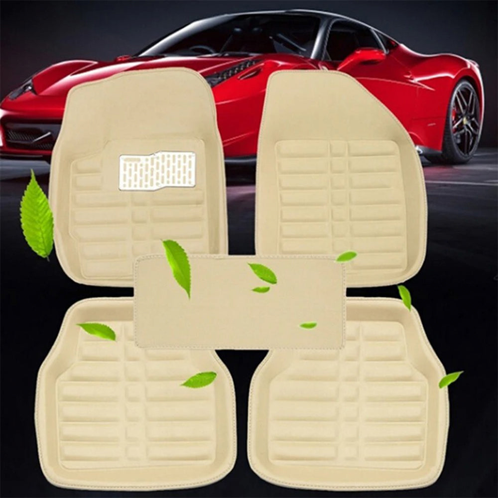 Piso Bandeja Eco Cuero 5 Pcs Auto Pvc