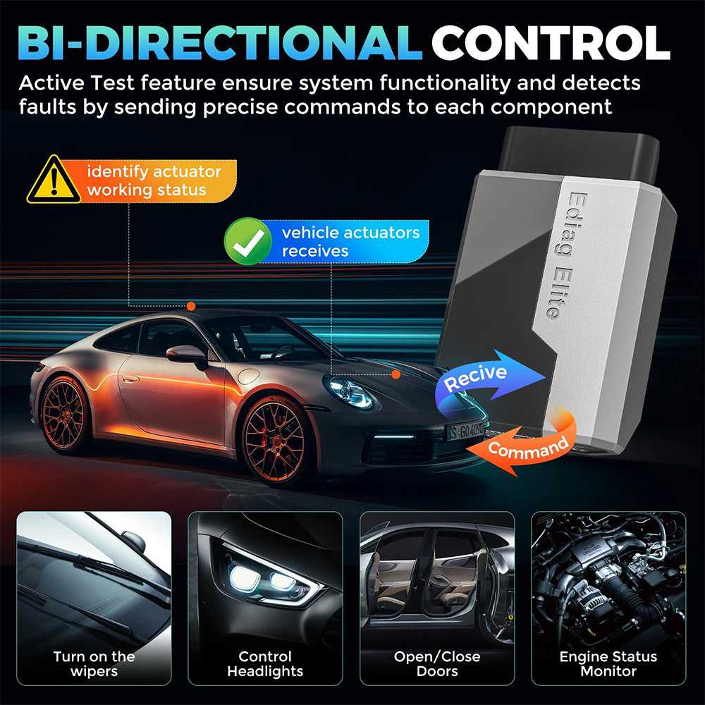 Kingbolen Ediag Elite 15 Reset Bidereccional Can Fd