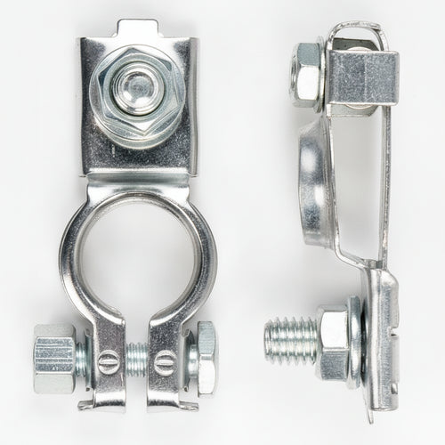 Borne de Batería con Clips de Cobre Positivo y Negativo – Universal 6V/12V