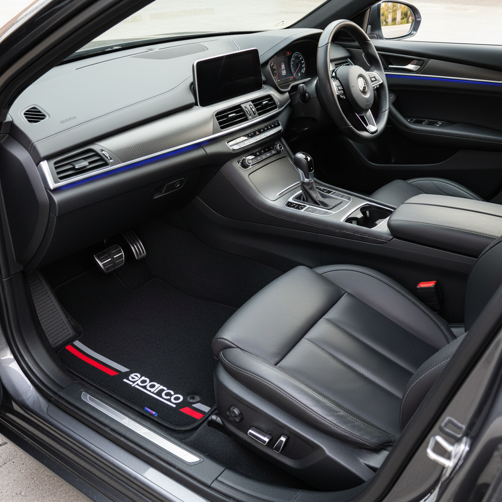 Piso Sparco SPF508 en auto 1:1