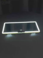 Espejo Led Auto Maquillaje 3 Luces Pantalla Tactil