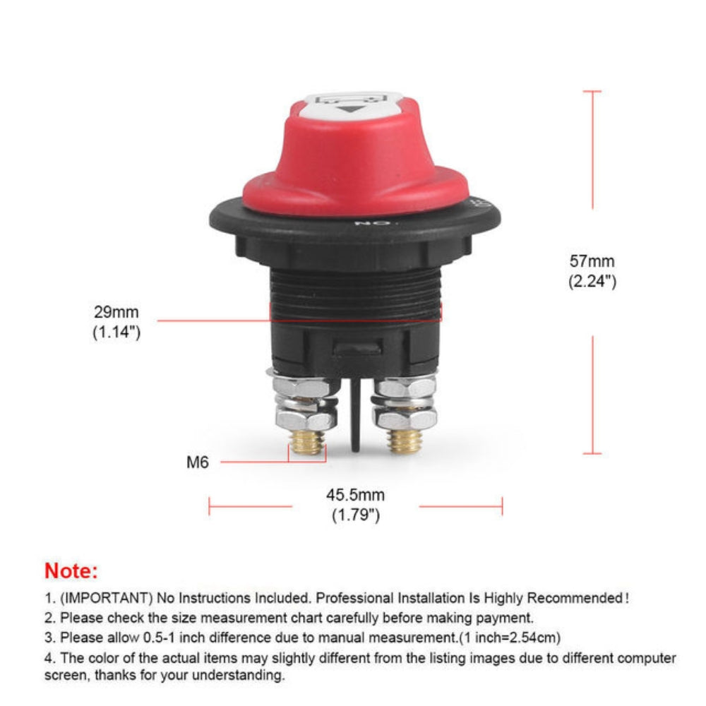Corta Corriente Kavto Bloqueador 200 75 50 Amp 12v 24v