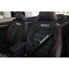 Cubre Cinturon Sparco Negro Fibra Spc1206