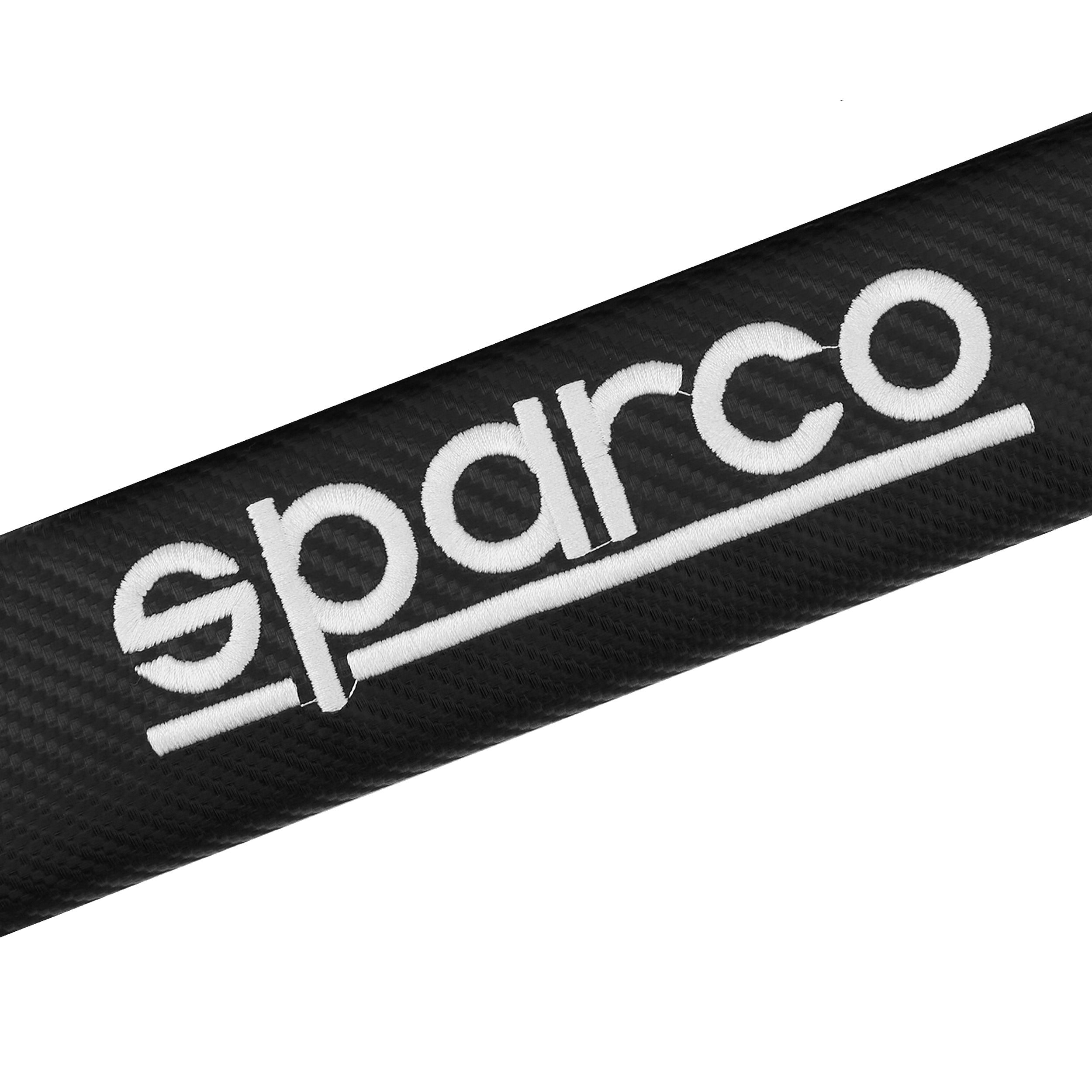 Cubre Cinturon Sparco Negro Fibra Spc1206