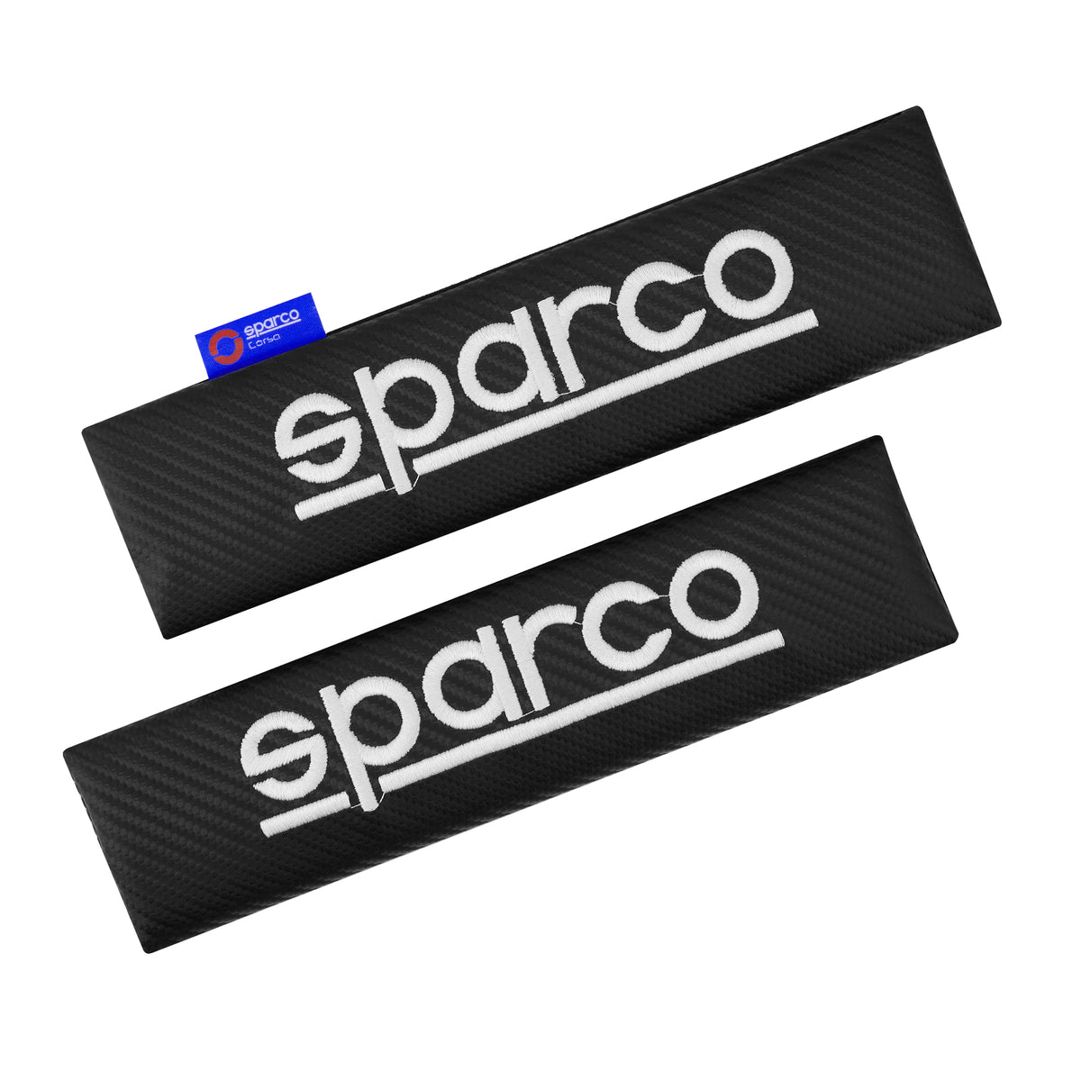 Cubre Cinturon Sparco Negro Fibra Spc1206