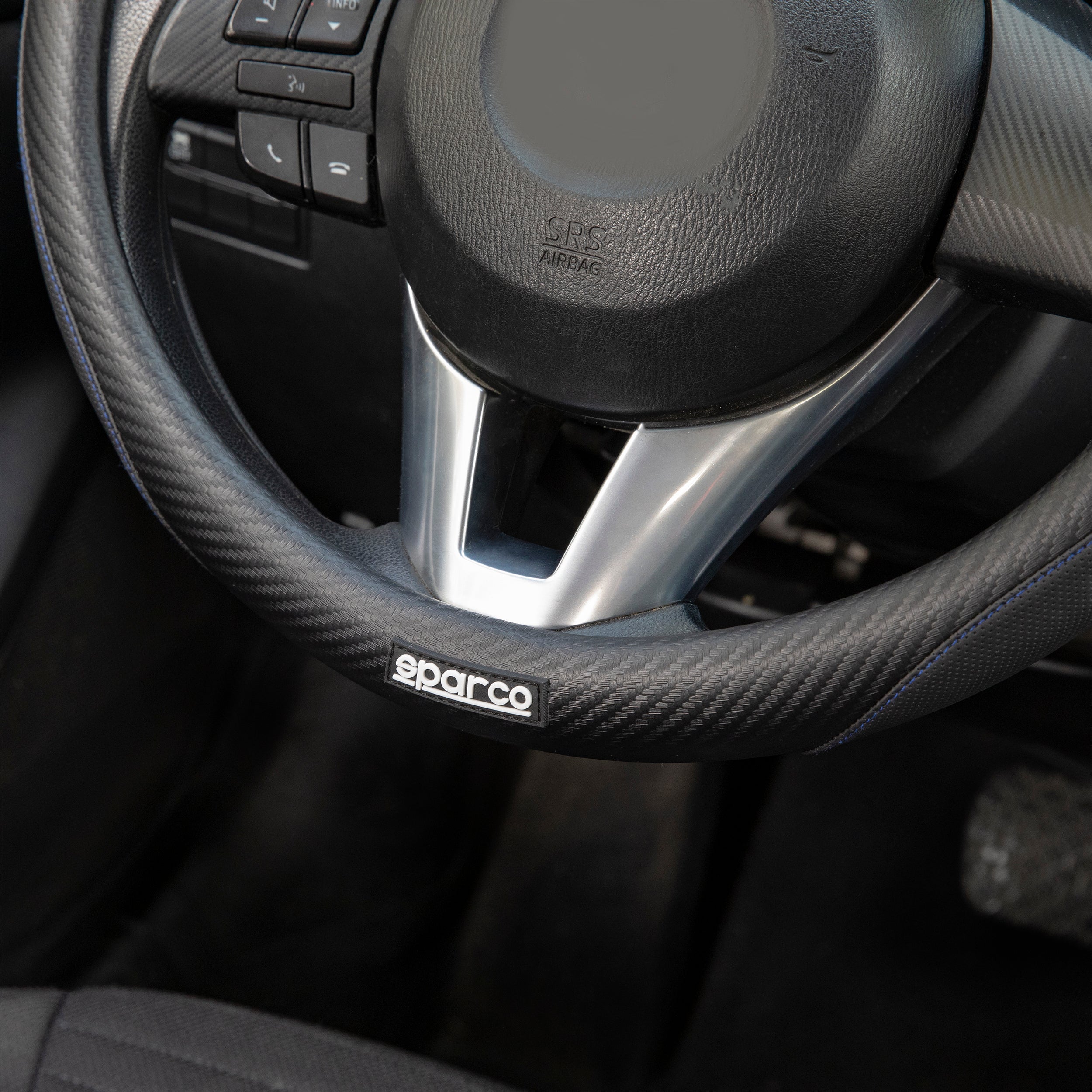 Funda de Timon Sparco SPS123 Fibra