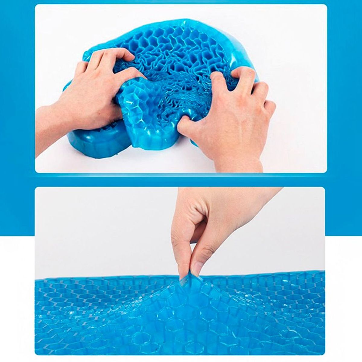 Cojin Ortopedico Gel Para Auto Asiento Oficina De 1000gr