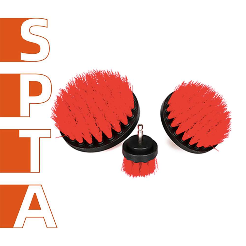 Spta Juego Cepillos Detailing Carwash Muebles Nylon