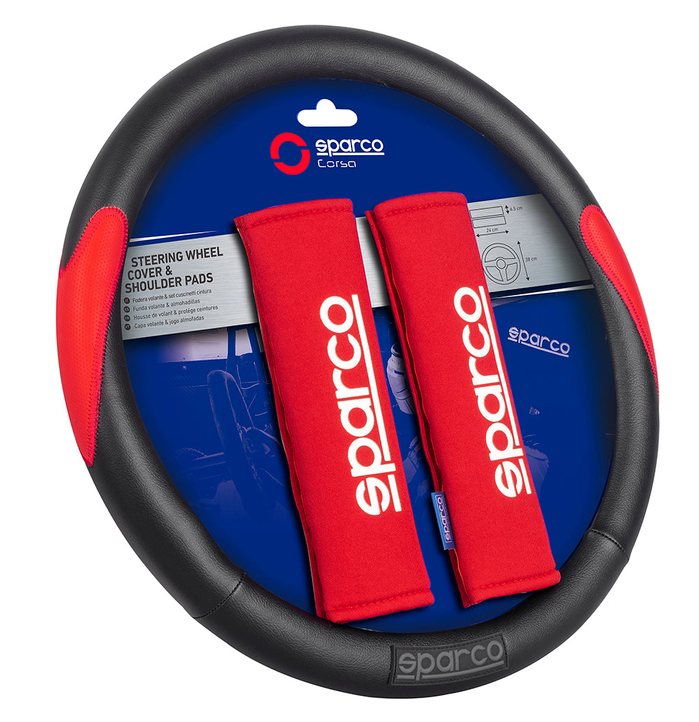 Funda de Timon Sparco + Cubre Cinturon Spc1116