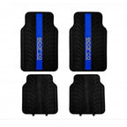 Piso Sparco Jebe Pesado 4 Pcs Spc1913