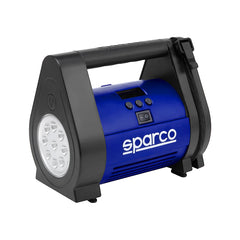 Compresor Aire Sparco + Manómetro de Presión de Neumáticos